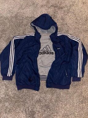 Vintage Adidas reversible jacket